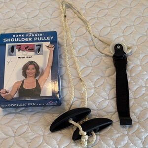 Shoulder Pulley - Black Rehab Shoulder Injuries Surgery